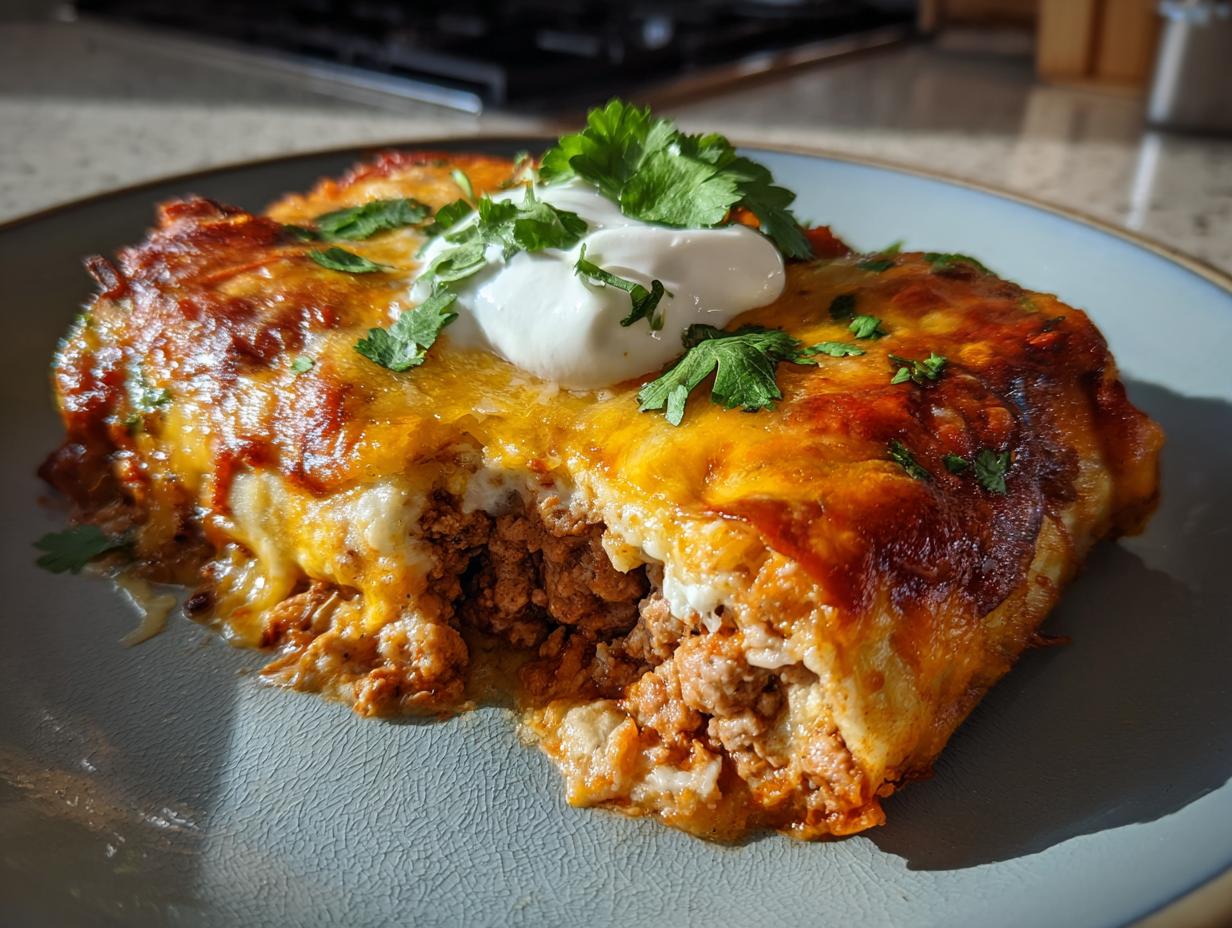Turkey Enchiladas