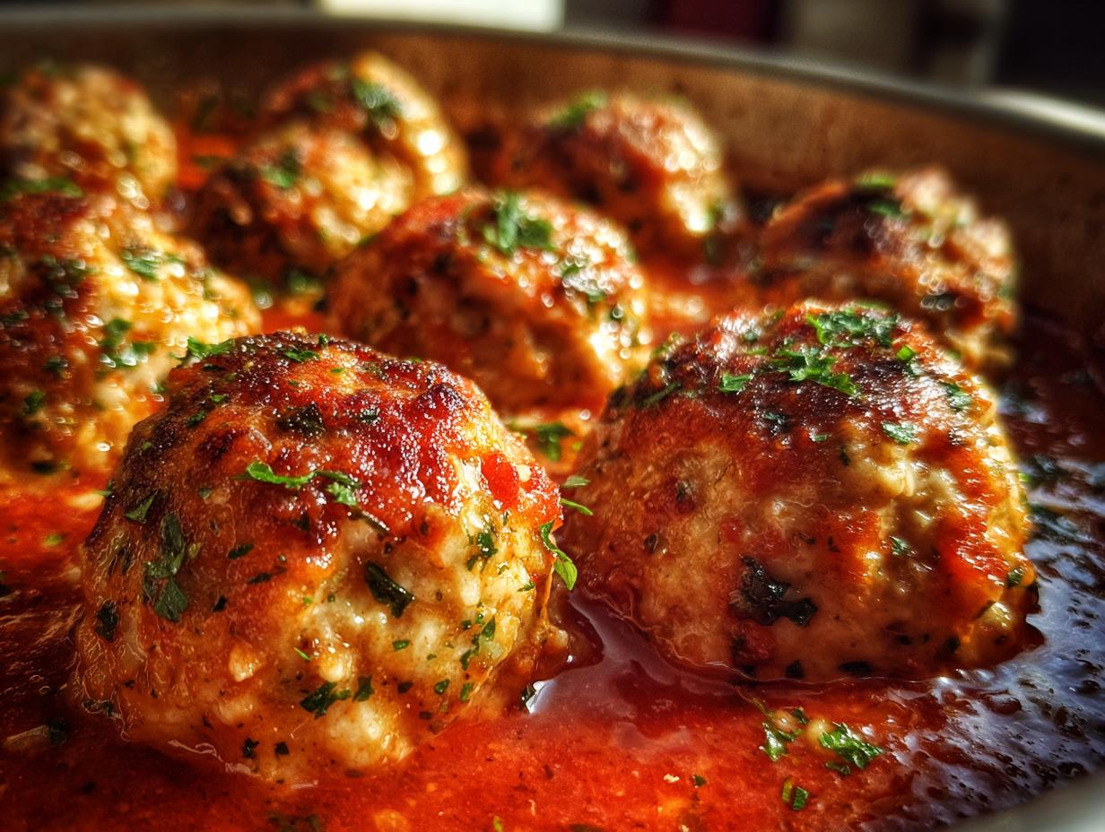 Turkey Porcupine Meatballs