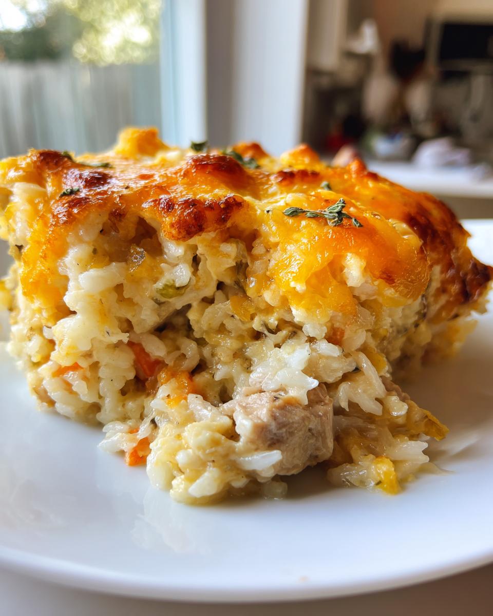 Turkey Rice Casserole - detail 2