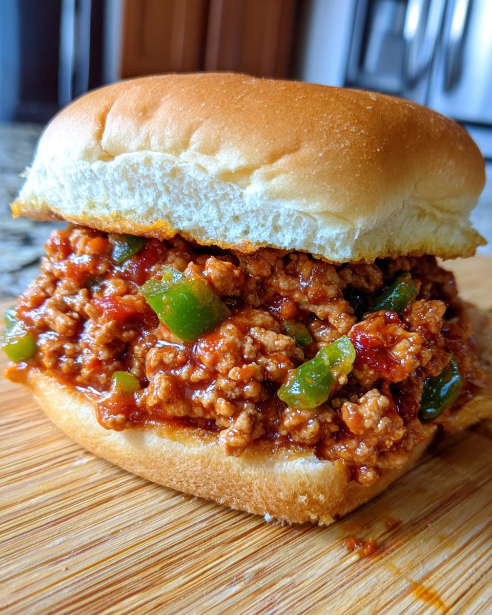 Turkey Sloppy Joes - detail 2