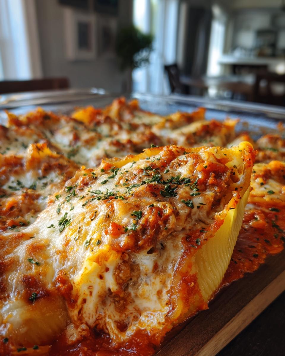 Turkey Stuffed Shells - detail 2