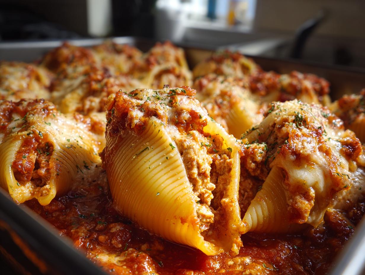 Turkey Stuffed Shells