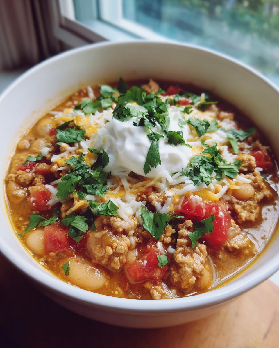 Turkey White Bean Chili - detail 2