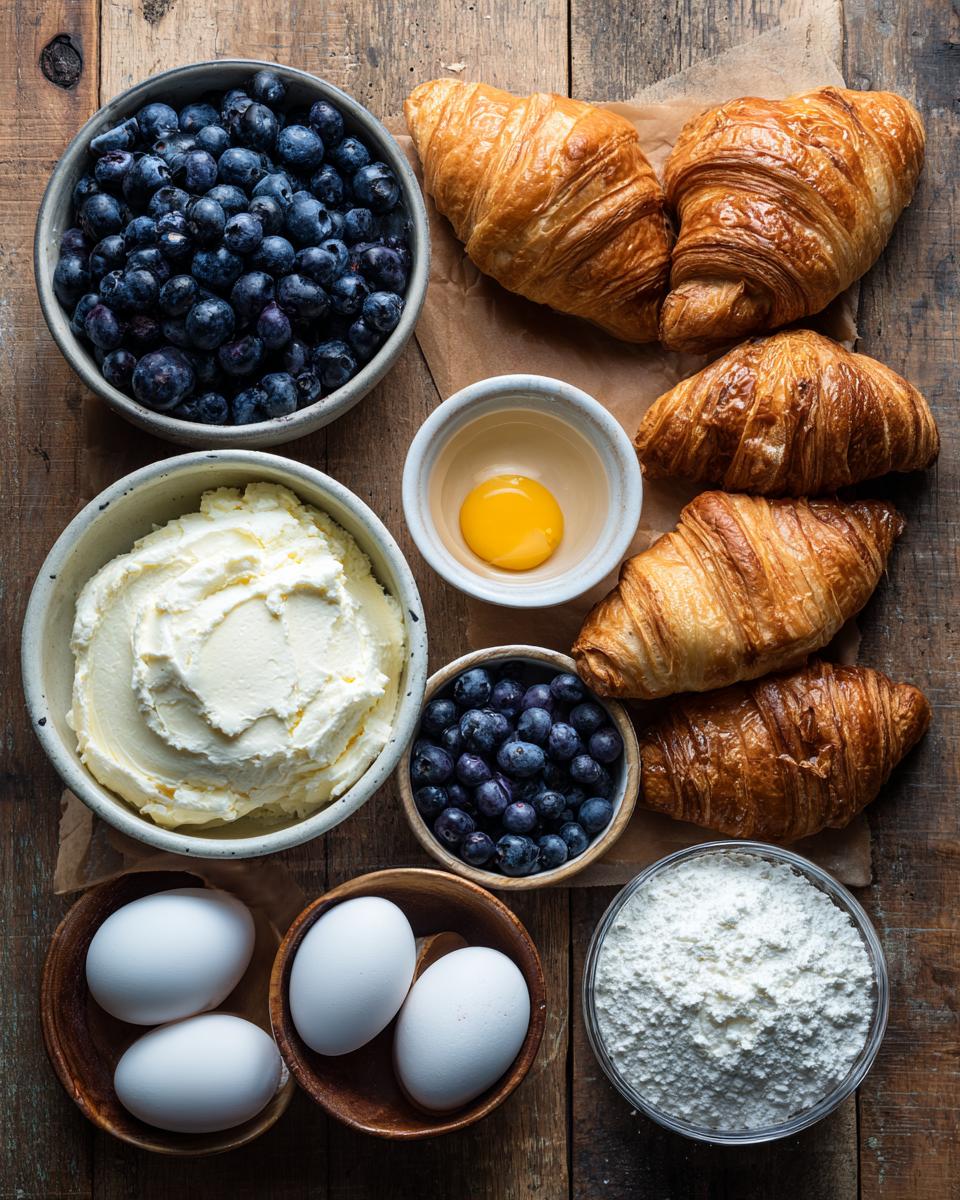 Blueberry Croissant Puff - detail 1