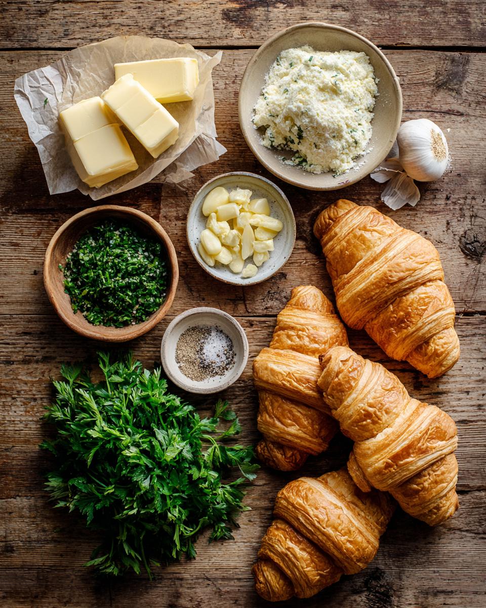 Garlic Butter Croissants - detail 1