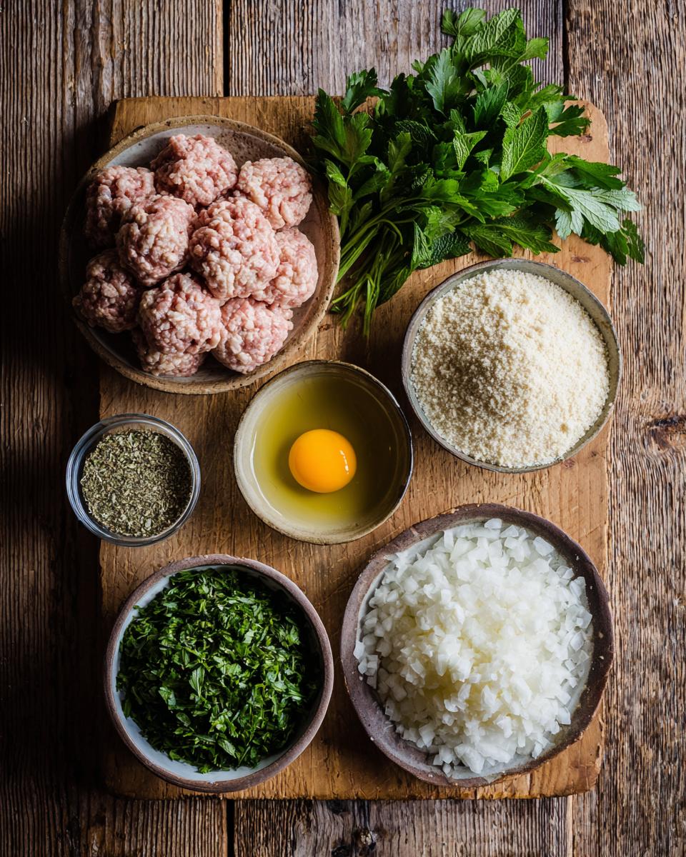 Greek Turkey Meatballs - detail 1
