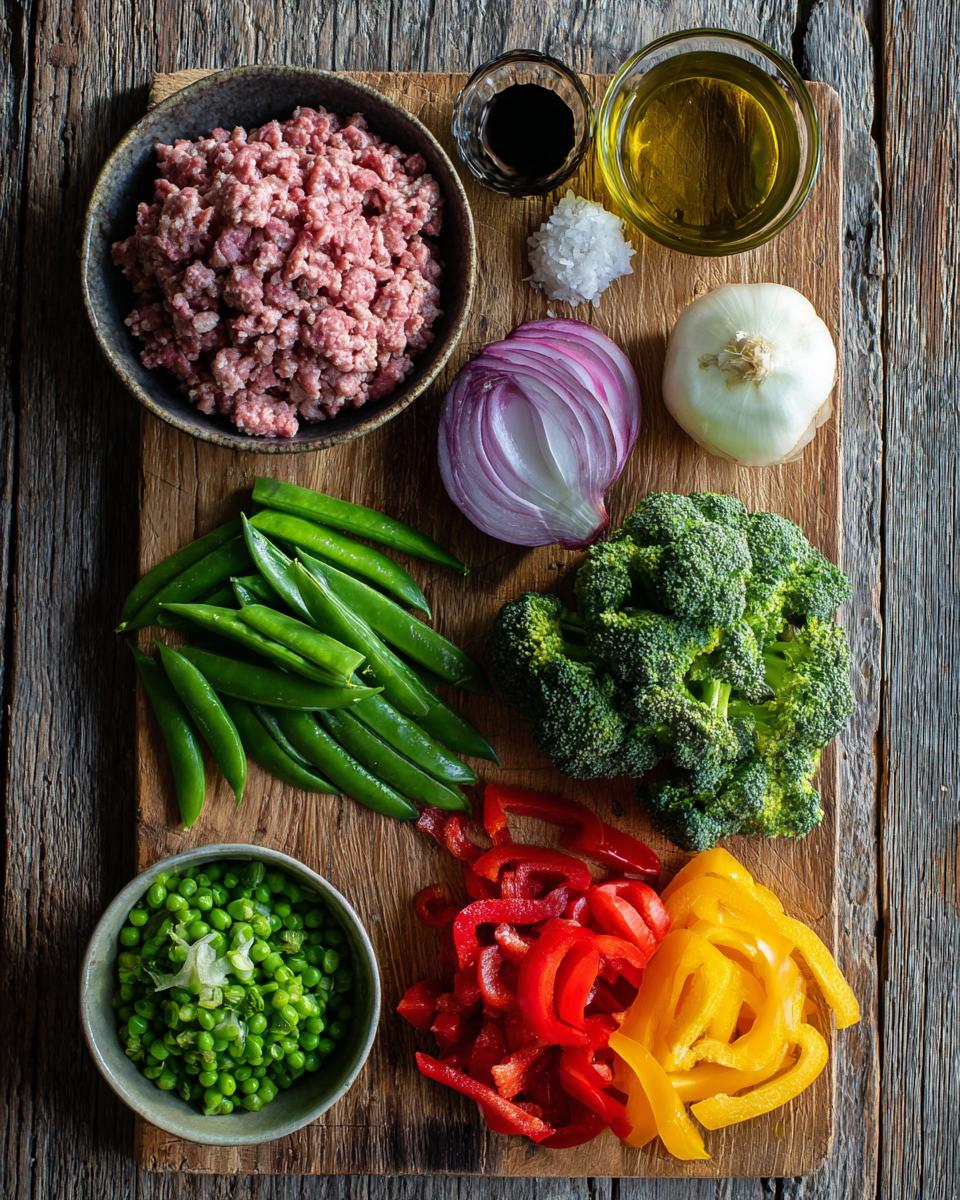 Ground Turkey Stir-Fry - detail 1