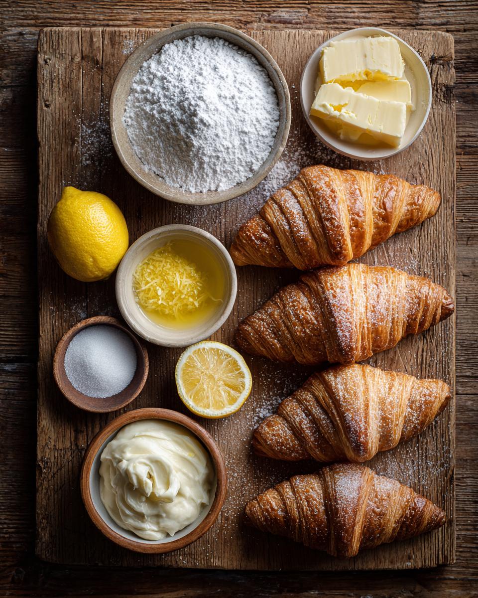 Lemon Drizzle Croissants - detail 1