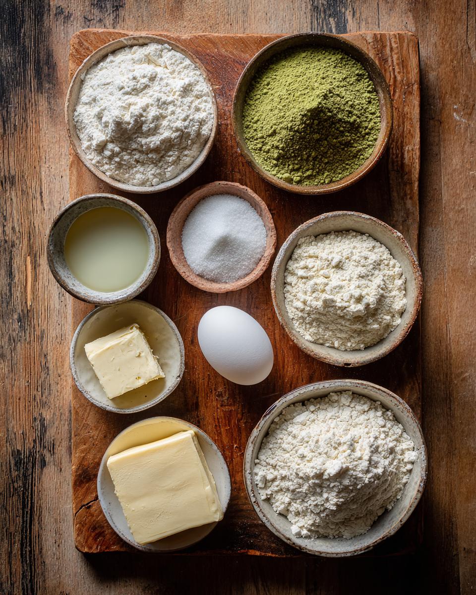 Matcha-Almond Croissants - detail 1