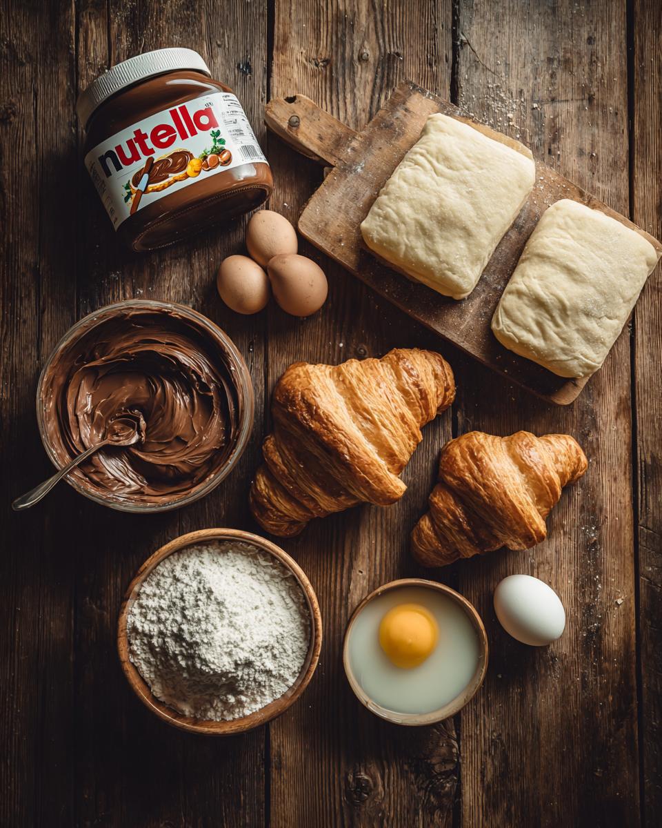 Nutella Croissants - detail 1