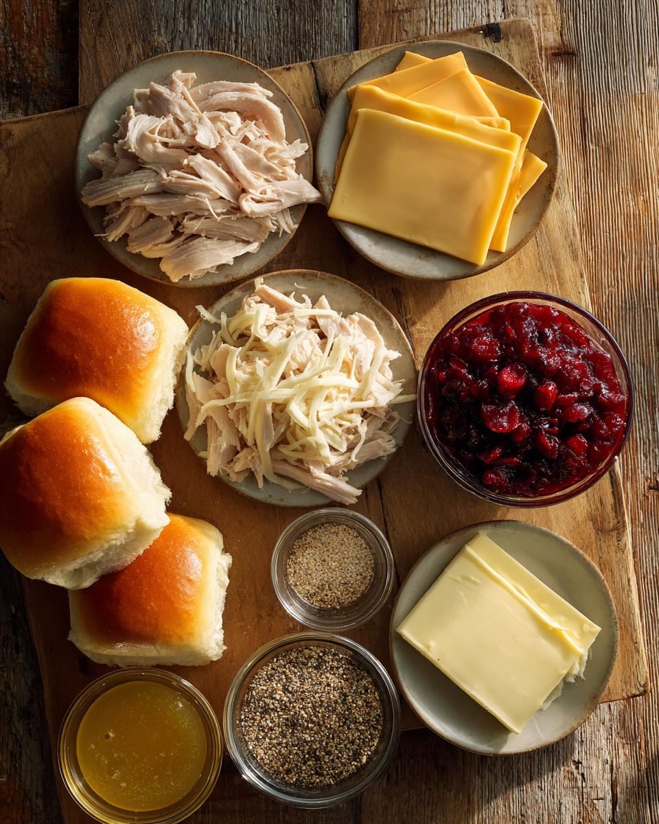 Turkey Cranberry Sliders - detail 1