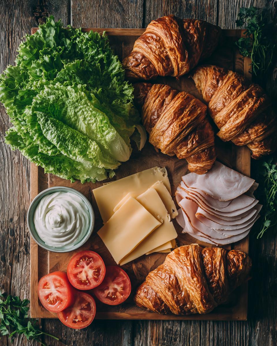 Turkey Croissant Sandwich - detail 1