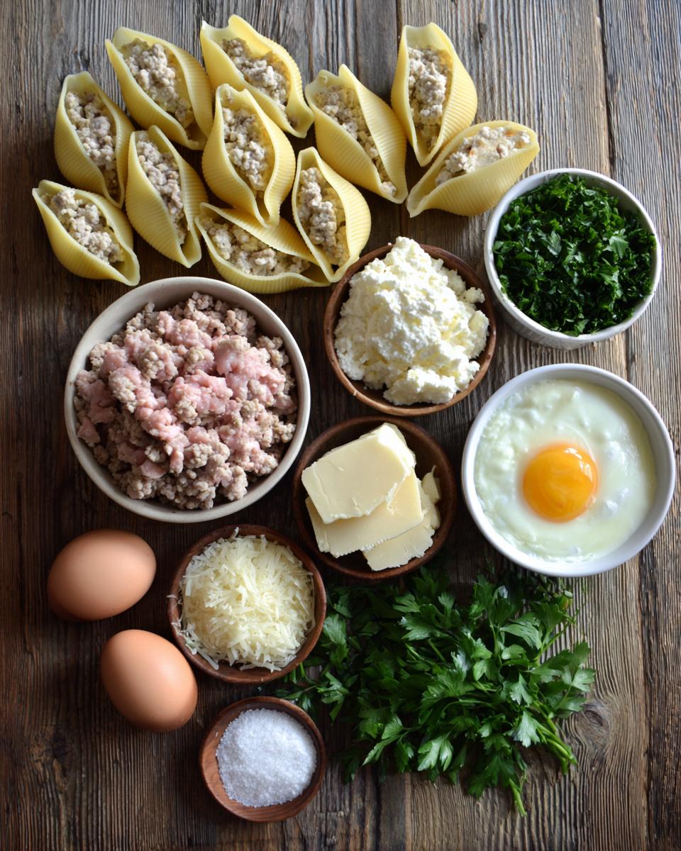 Turkey Stuffed Shells - detail 1